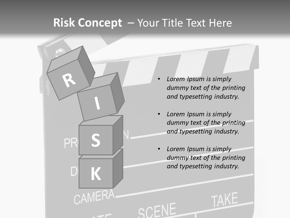 Equipment Footage Director PowerPoint Template