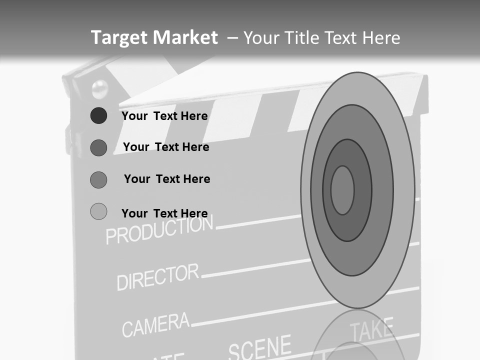 Equipment Footage Director PowerPoint Template