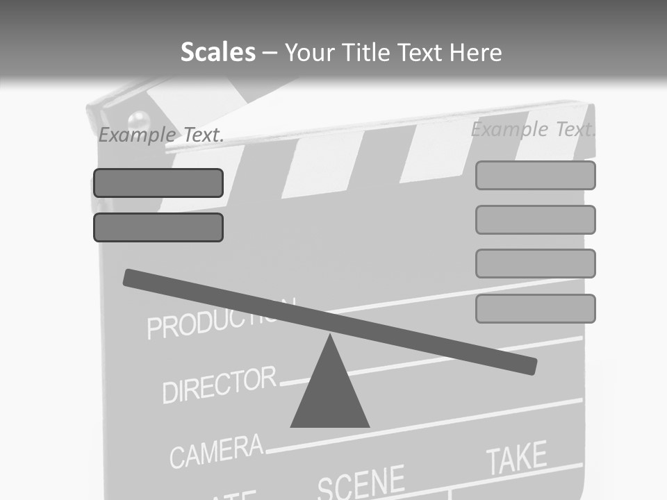 Equipment Footage Director PowerPoint Template