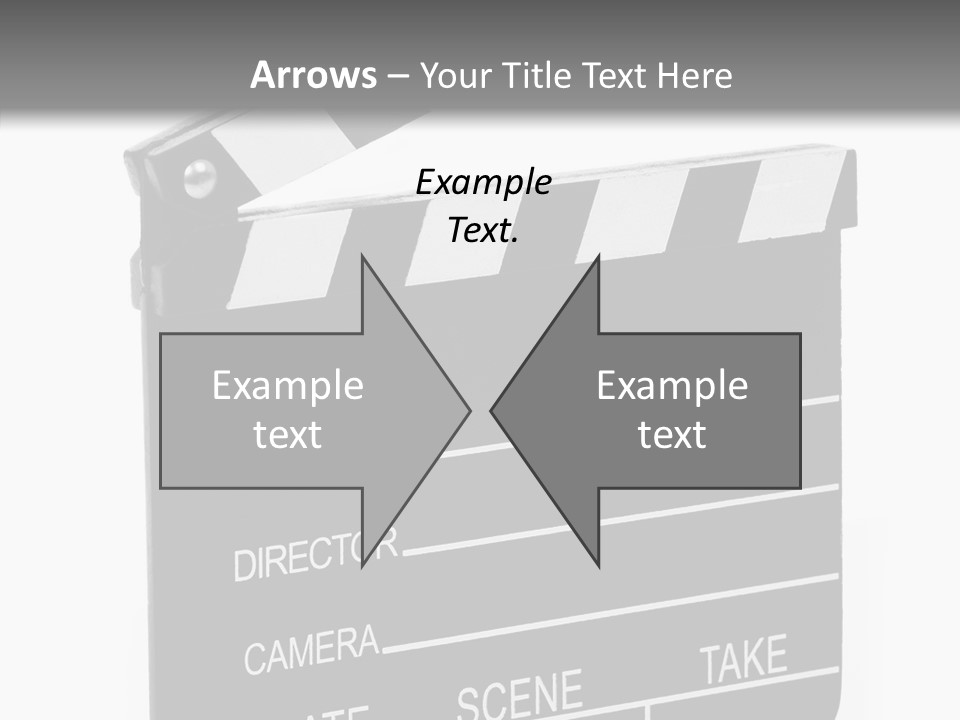 Equipment Footage Director PowerPoint Template