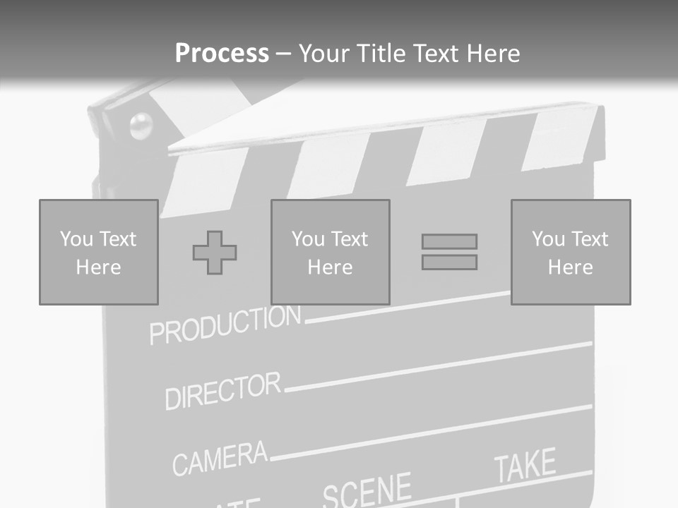 Equipment Footage Director PowerPoint Template