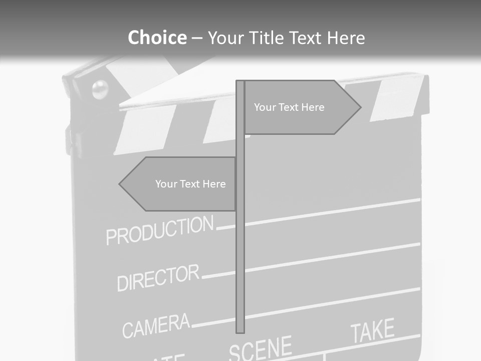 Equipment Footage Director PowerPoint Template