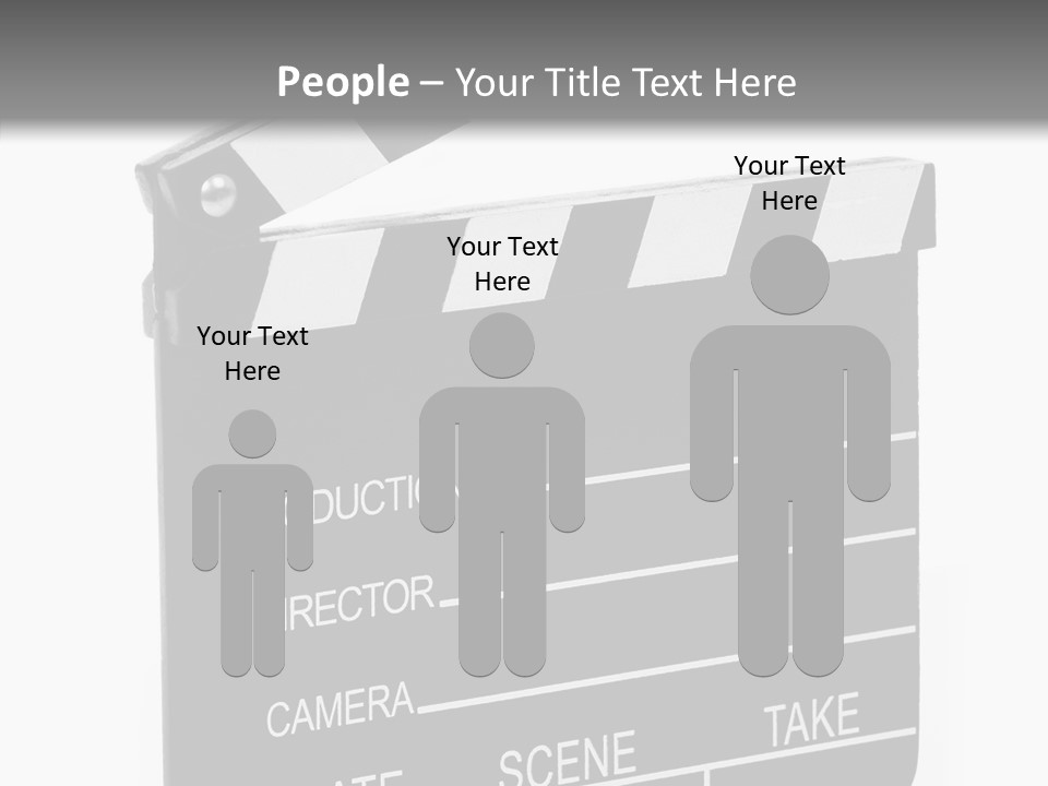 Equipment Footage Director PowerPoint Template