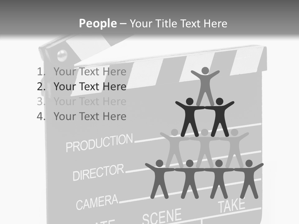 Equipment Footage Director PowerPoint Template