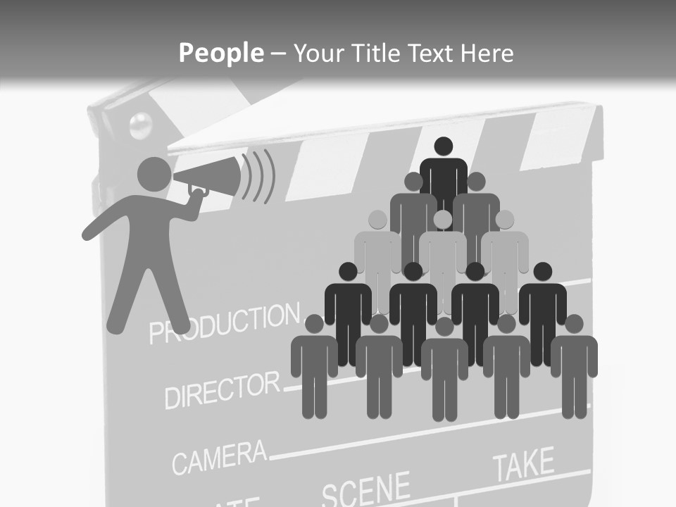 Equipment Footage Director PowerPoint Template