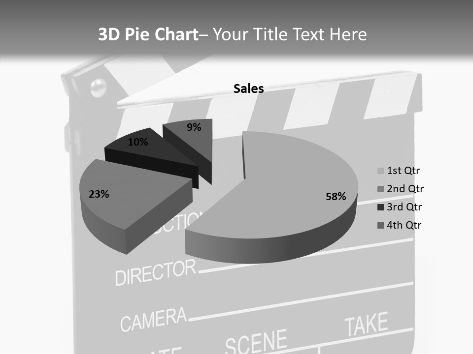 Equipment Footage Director PowerPoint Template