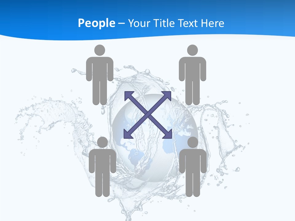 Meeting People Humorou PowerPoint Template