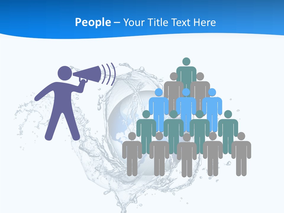 Meeting People Humorou PowerPoint Template