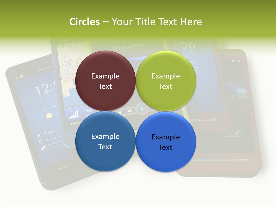 Cellular Sms Navigator PowerPoint Template