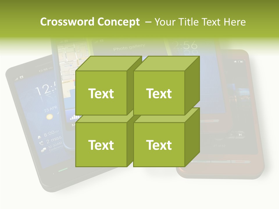 Cellular Sms Navigator PowerPoint Template