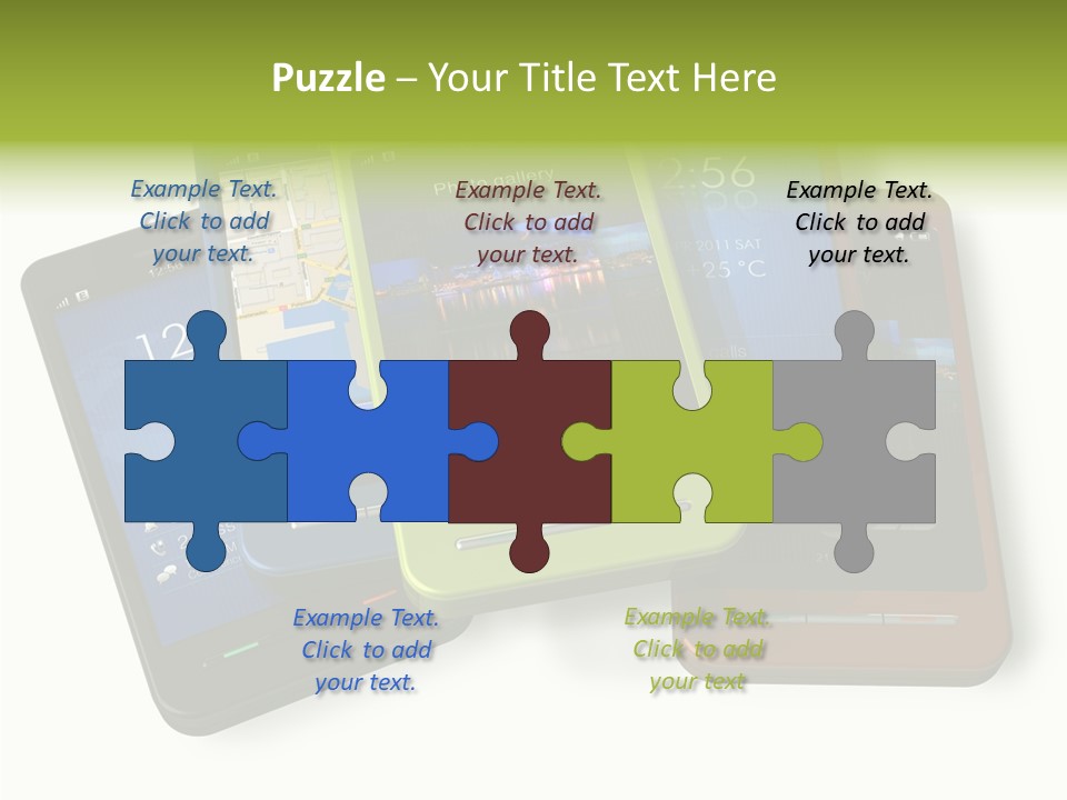 Cellular Sms Navigator PowerPoint Template