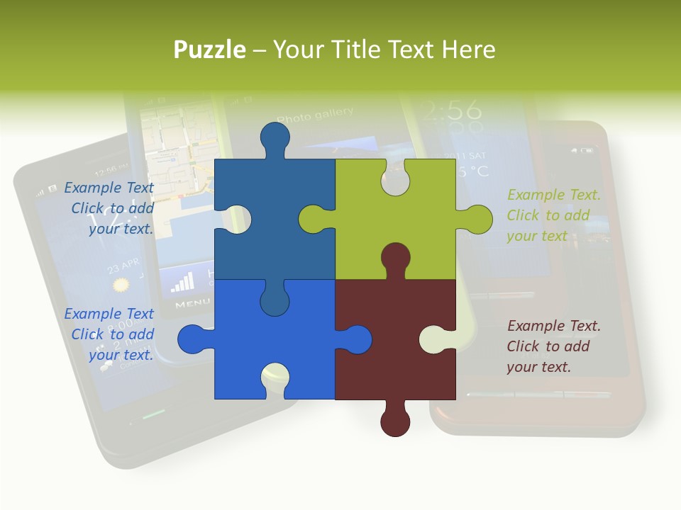 Cellular Sms Navigator PowerPoint Template