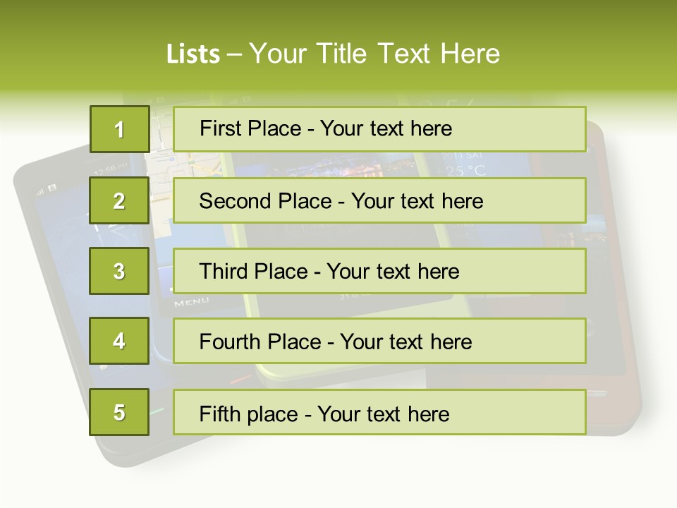 Cellular Sms Navigator PowerPoint Template