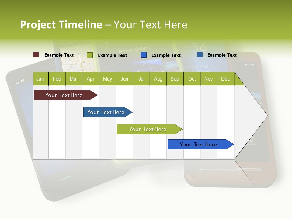 Cellular Sms Navigator PowerPoint Template