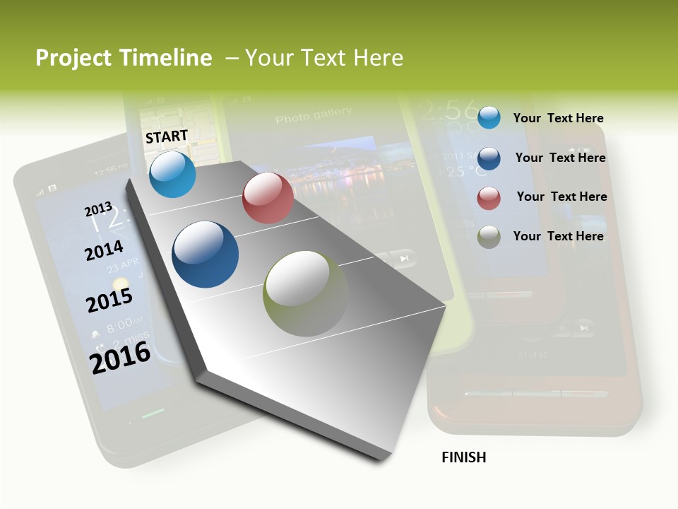 Cellular Sms Navigator PowerPoint Template