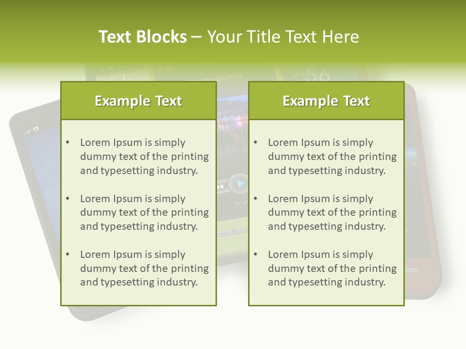 Cellular Sms Navigator PowerPoint Template