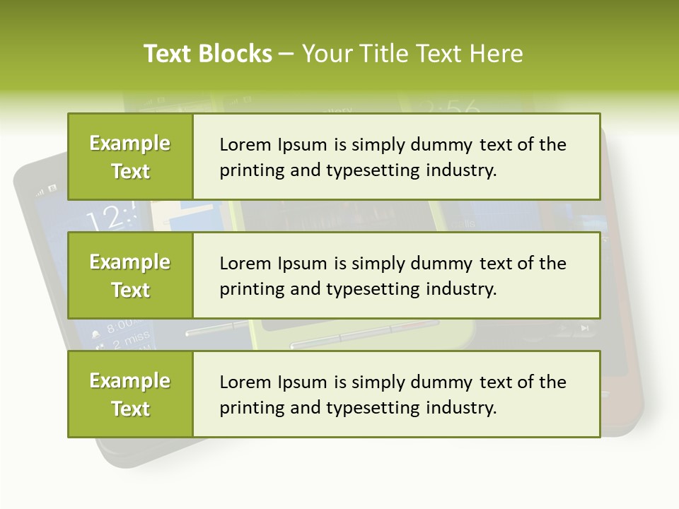 Cellular Sms Navigator PowerPoint Template