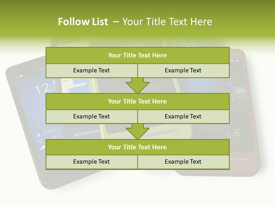 Cellular Sms Navigator PowerPoint Template
