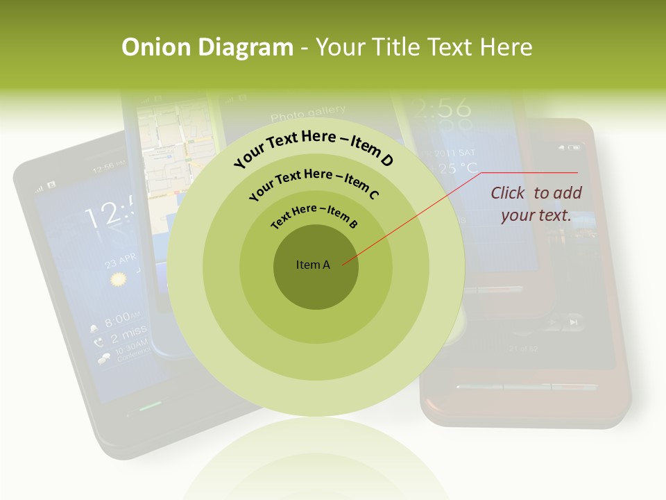 Cellular Sms Navigator PowerPoint Template