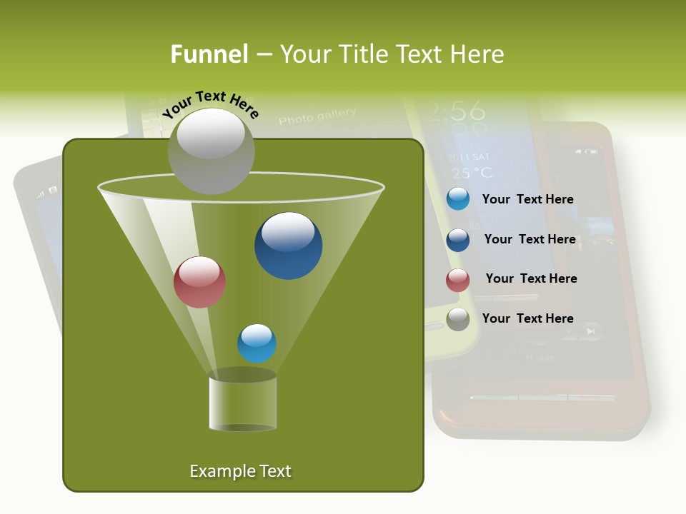 Cellular Sms Navigator PowerPoint Template