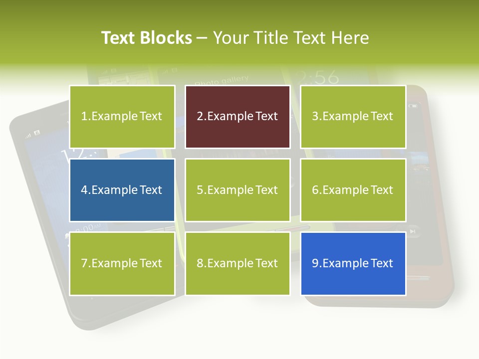 Cellular Sms Navigator PowerPoint Template