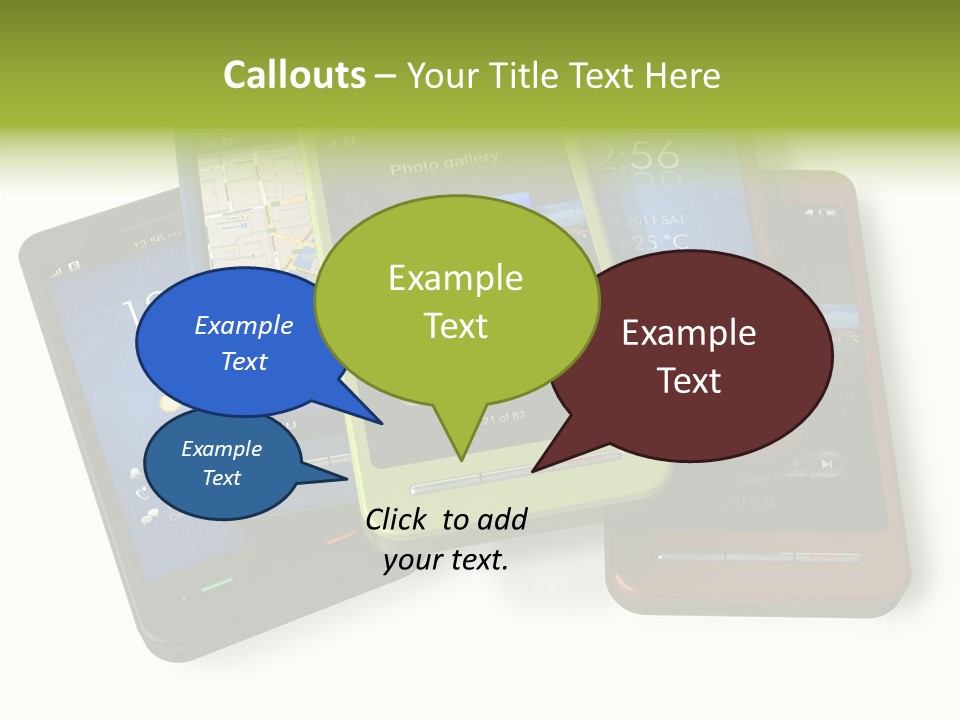 Cellular Sms Navigator PowerPoint Template