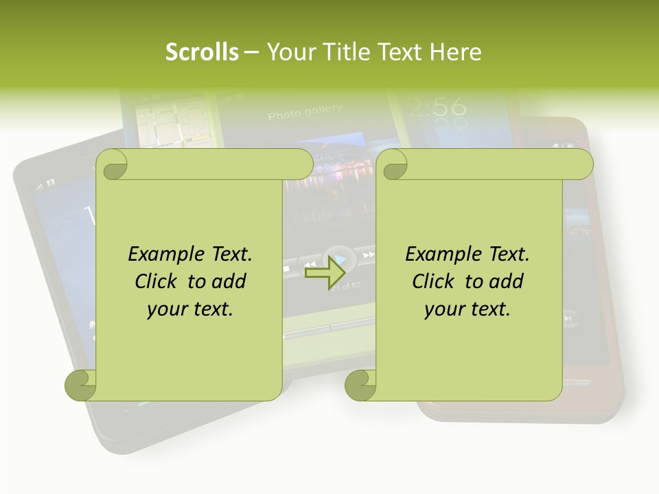 Cellular Sms Navigator PowerPoint Template