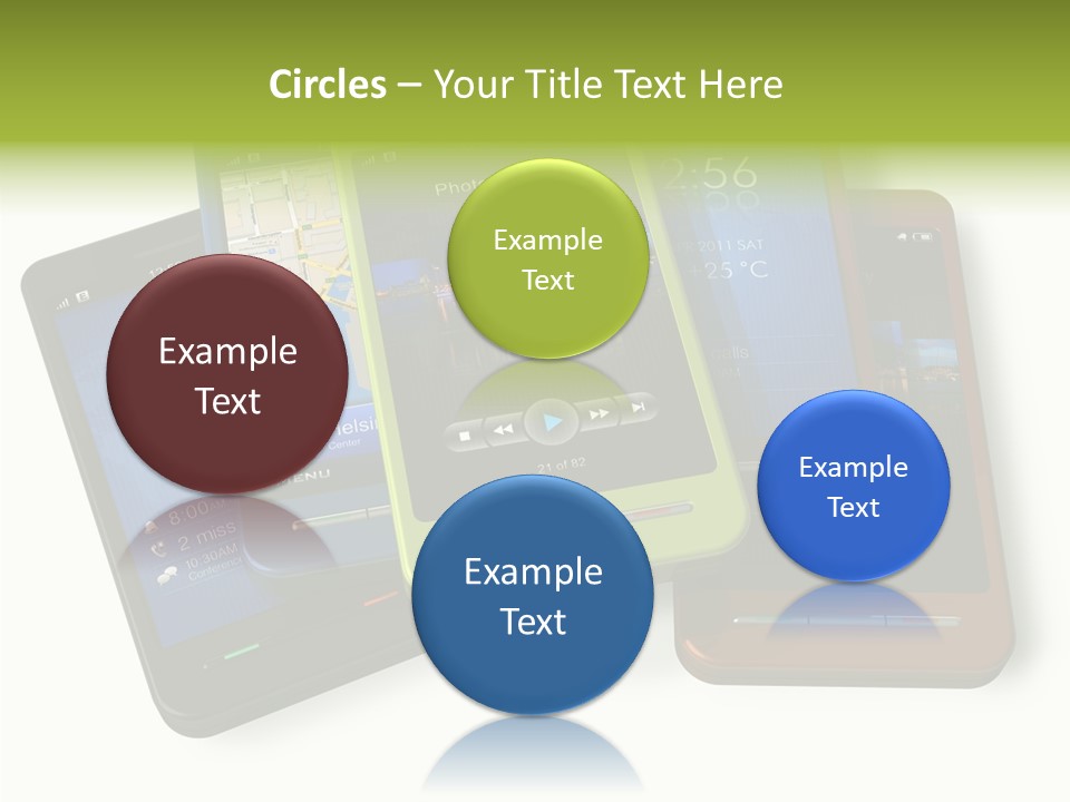 Cellular Sms Navigator PowerPoint Template