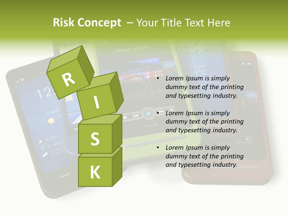 Cellular Sms Navigator PowerPoint Template