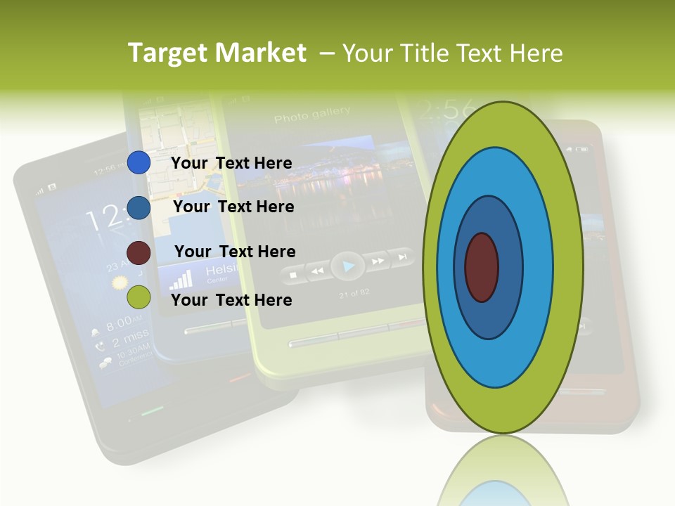 Cellular Sms Navigator PowerPoint Template