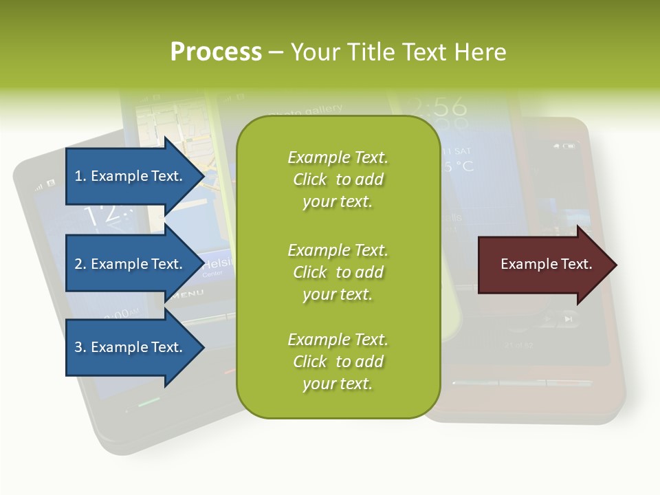 Cellular Sms Navigator PowerPoint Template