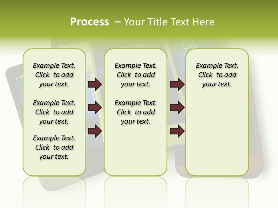 Cellular Sms Navigator PowerPoint Template