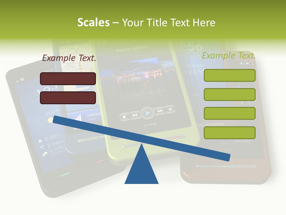 Cellular Sms Navigator PowerPoint Template