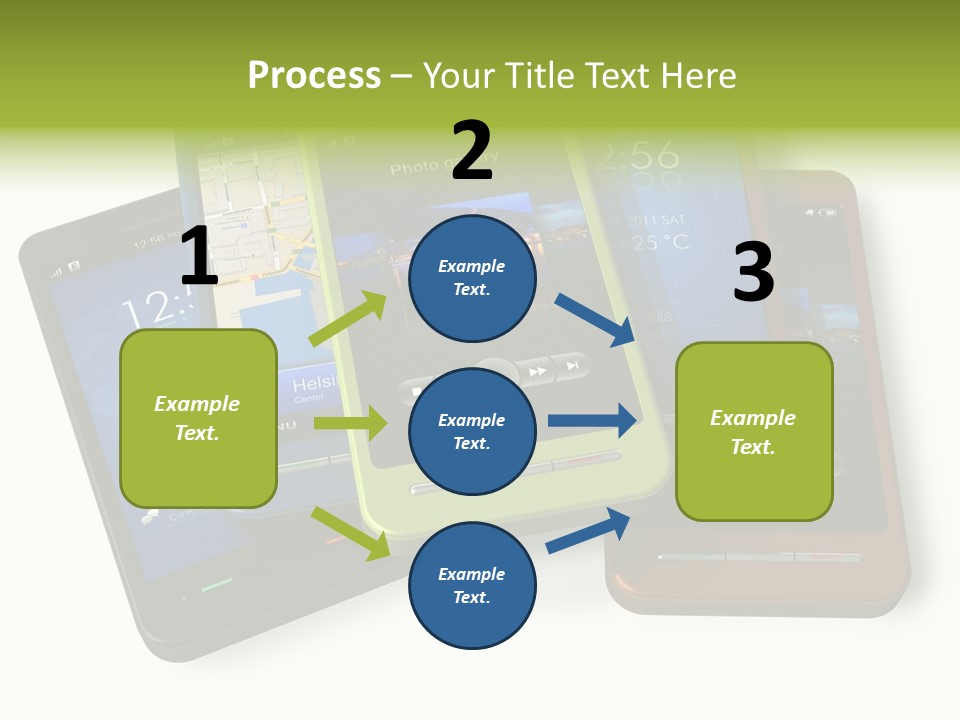 Cellular Sms Navigator PowerPoint Template