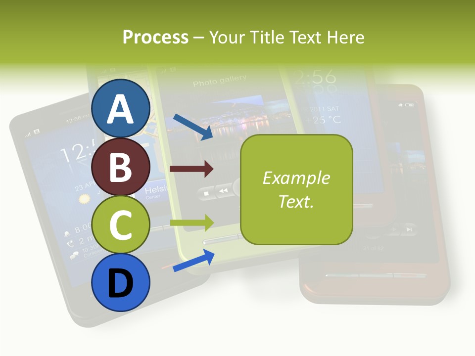 Cellular Sms Navigator PowerPoint Template