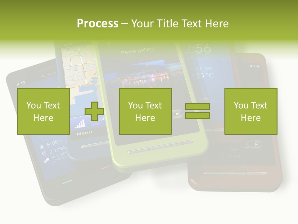 Cellular Sms Navigator PowerPoint Template
