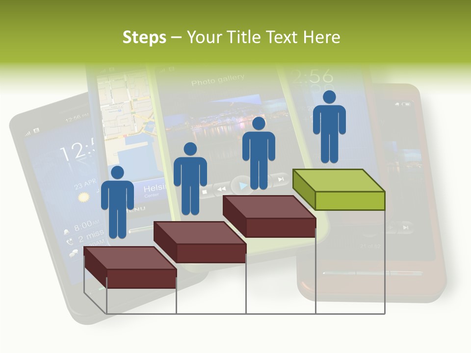 Cellular Sms Navigator PowerPoint Template