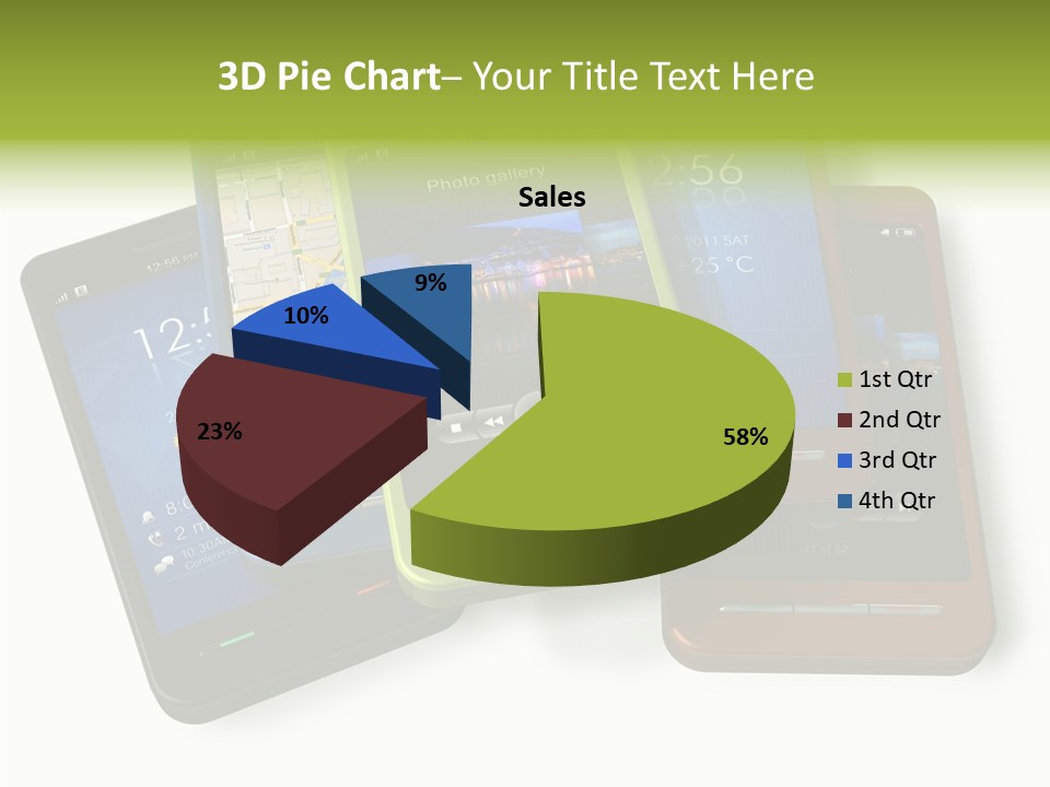 Cellular Sms Navigator PowerPoint Template