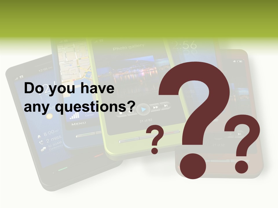 Cellular Sms Navigator PowerPoint Template