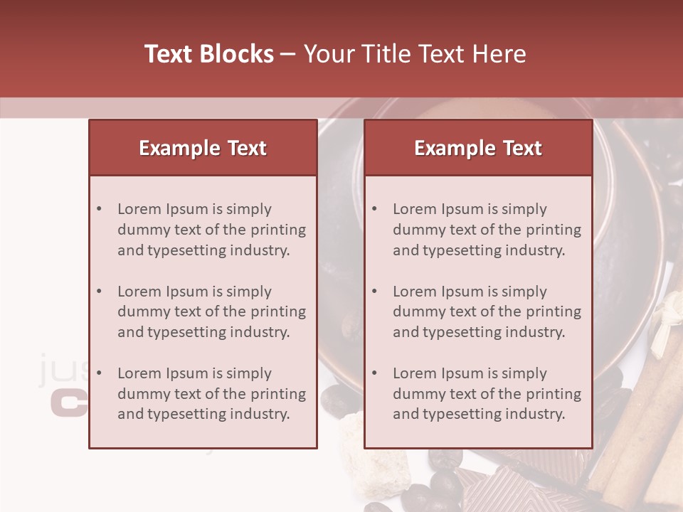 Roasted Seasoning Sugar PowerPoint Template