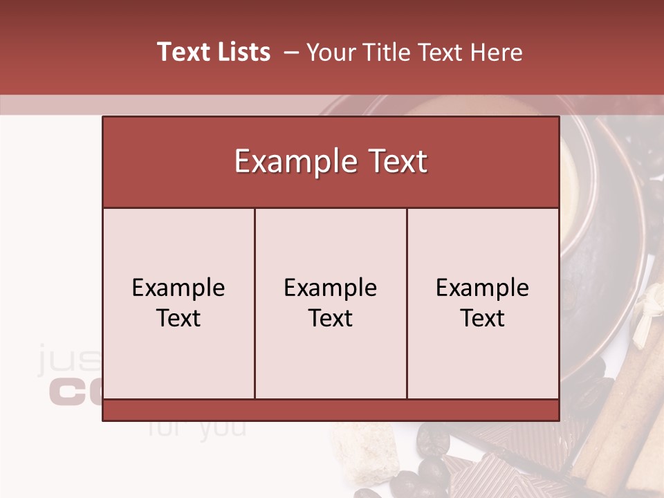 Roasted Seasoning Sugar PowerPoint Template
