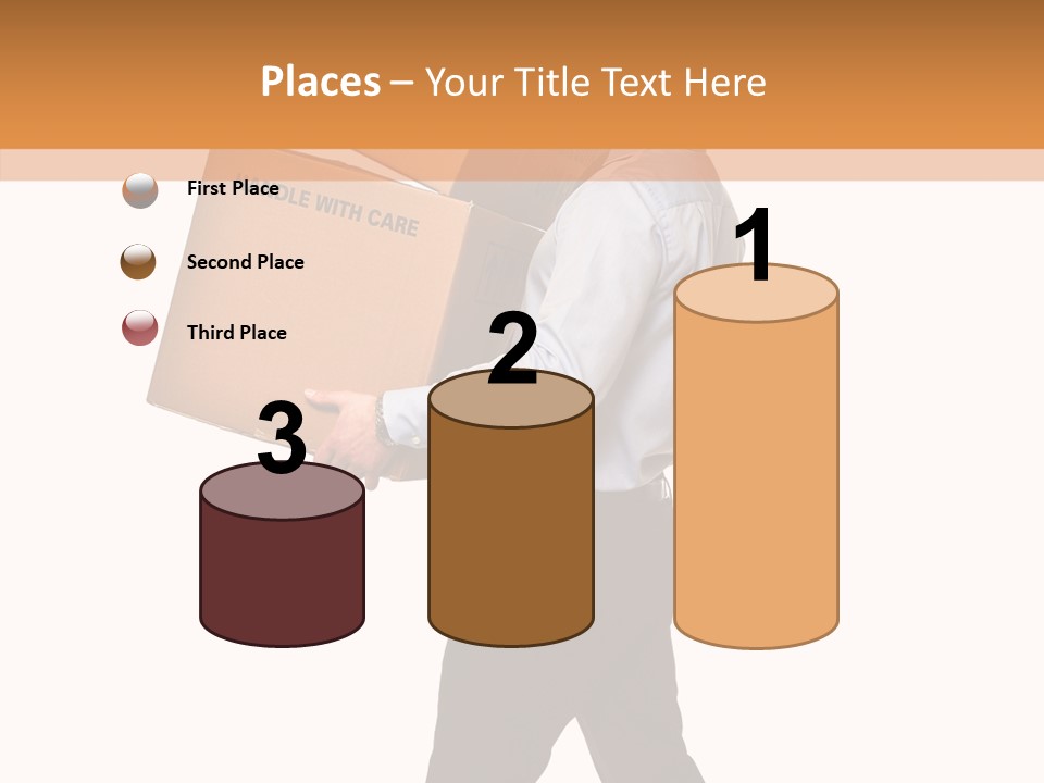 Handle Business Vertical PowerPoint Template
