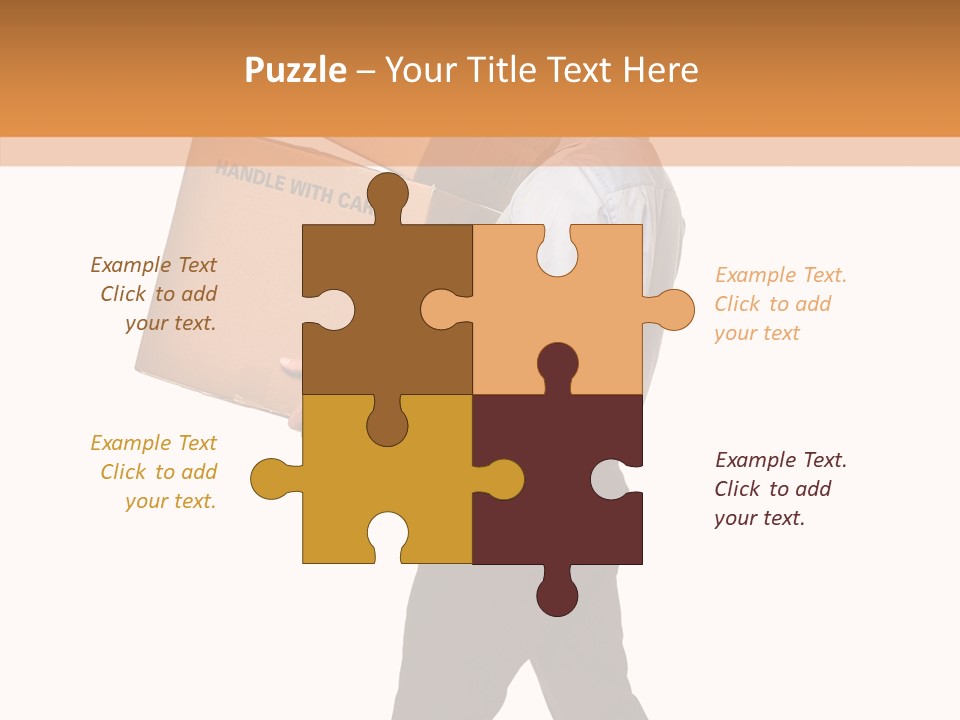 Handle Business Vertical PowerPoint Template