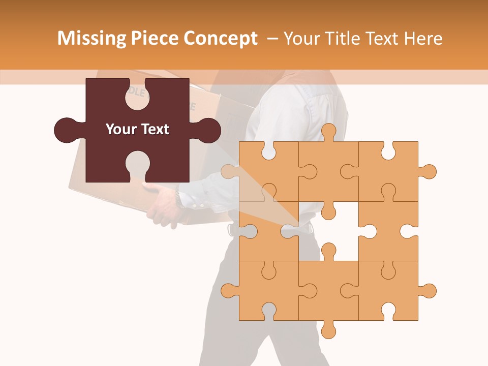 Handle Business Vertical PowerPoint Template