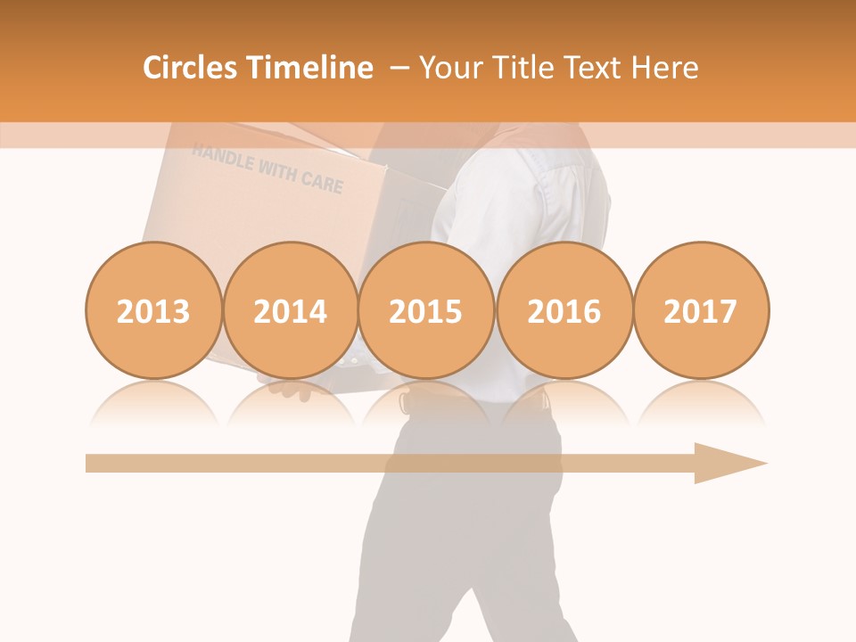 Handle Business Vertical PowerPoint Template