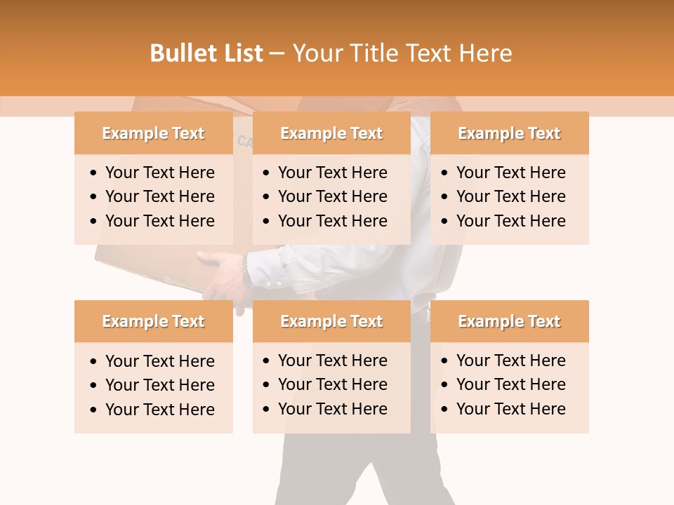 Handle Business Vertical PowerPoint Template