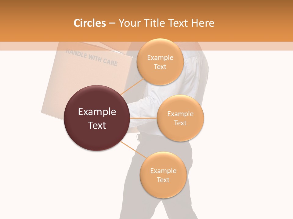Handle Business Vertical PowerPoint Template