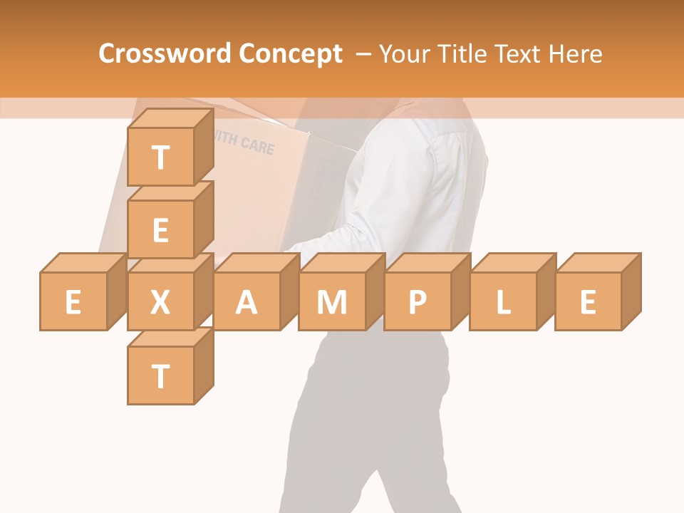 Handle Business Vertical PowerPoint Template