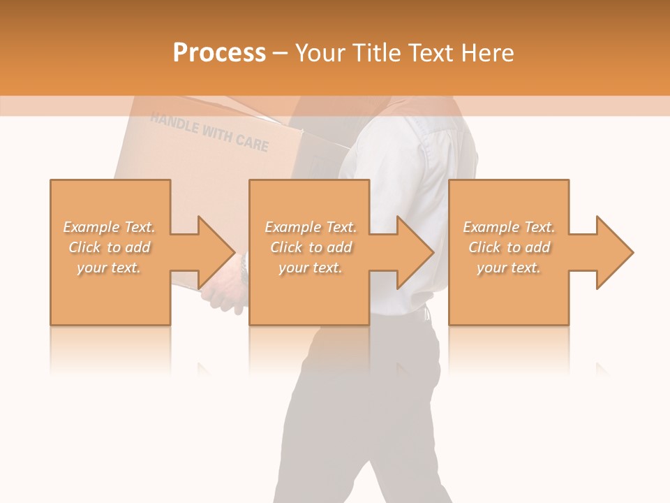 Handle Business Vertical PowerPoint Template