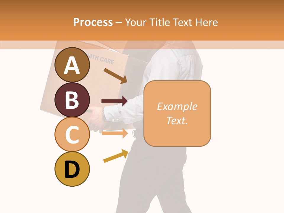 Handle Business Vertical PowerPoint Template